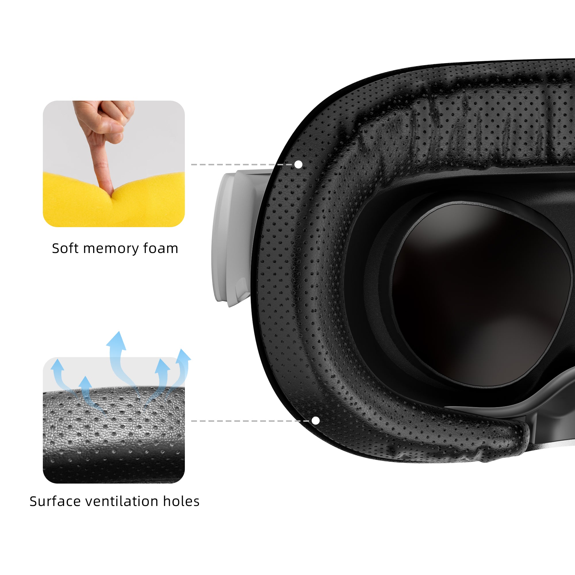 Facial Interface Face Pad Cover