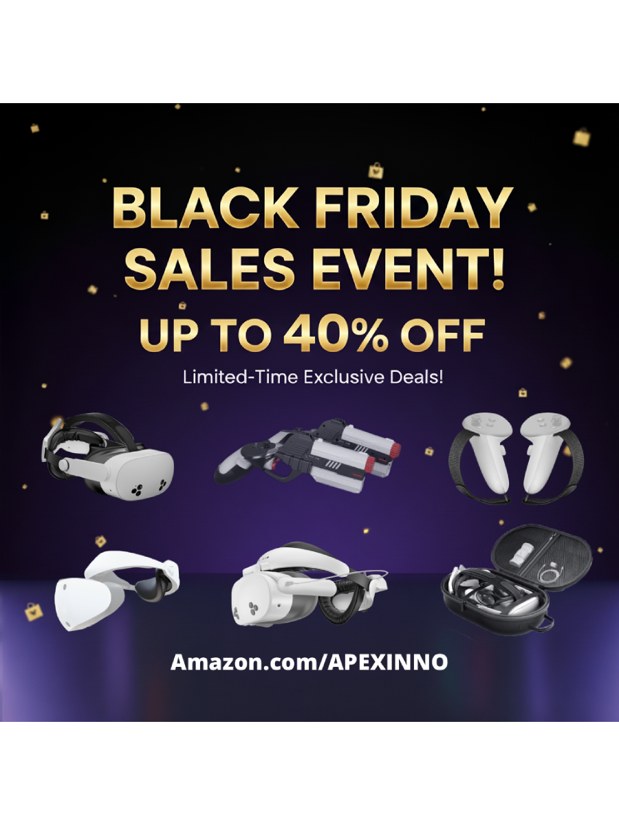 APEXINNO Black Friday 2025: The Must-Have VR Accessory Deals You Can't Miss