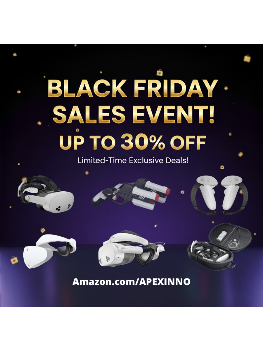 APEXINNO Black Friday 2025: The Must-Have VR Accessory Deals You Can't Miss