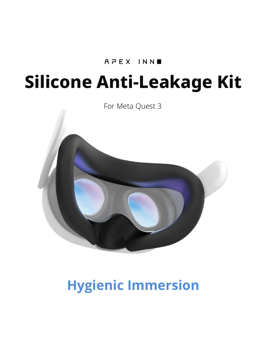 Upgrade Your VR Immersion: Why the APEXINNO Silicone Face Pad is a Must-Have for Your Meta Quest 3