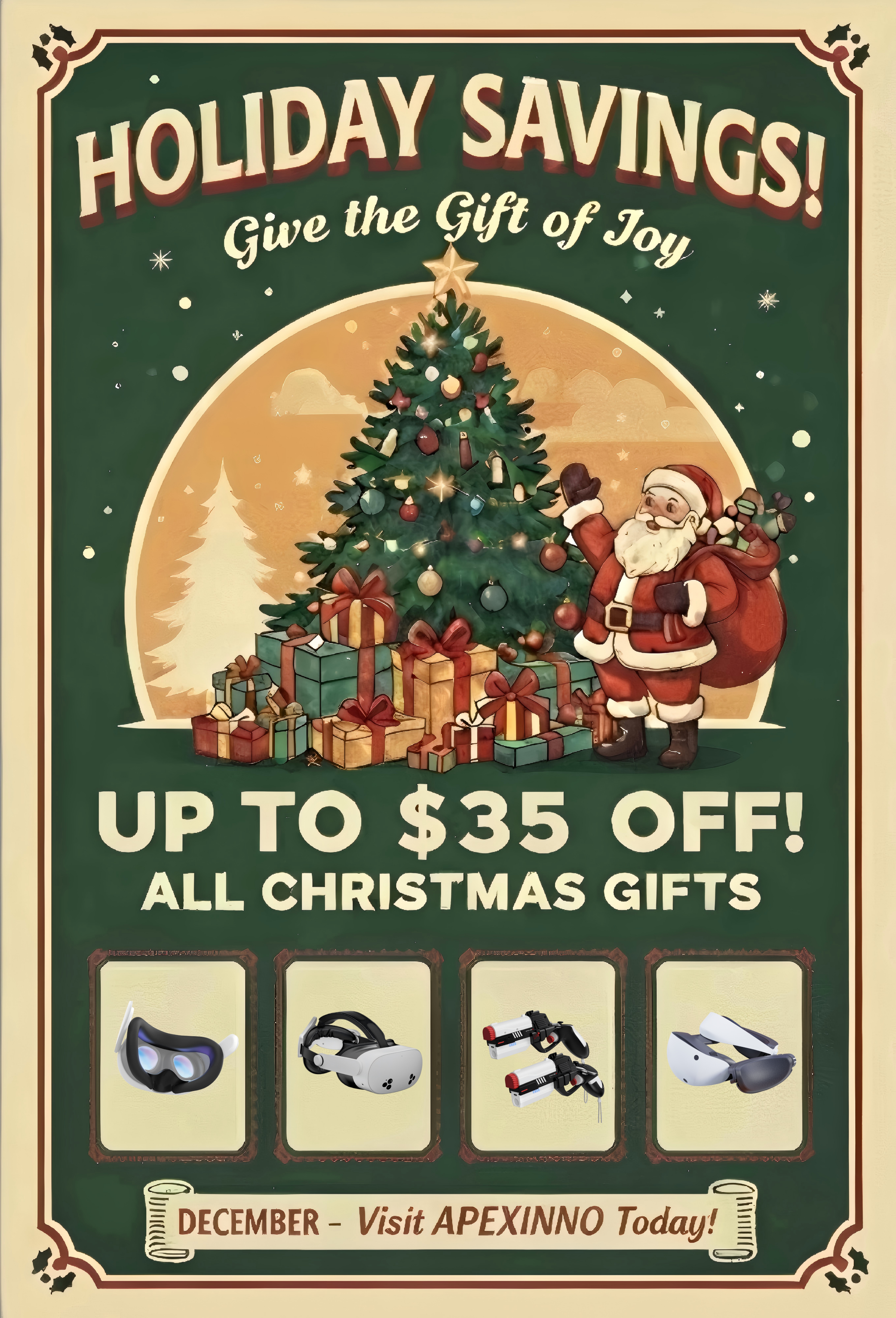 Quest for the Best: The Ultimate APEXINNO VR Holiday Gift Guide