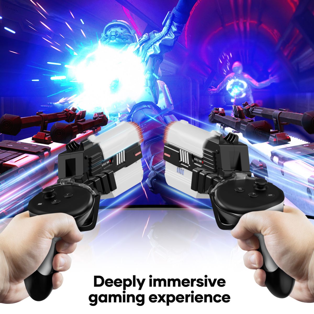 Haptic Gun Stock for VR | Enhance Your Virtual Reality Shooting ...