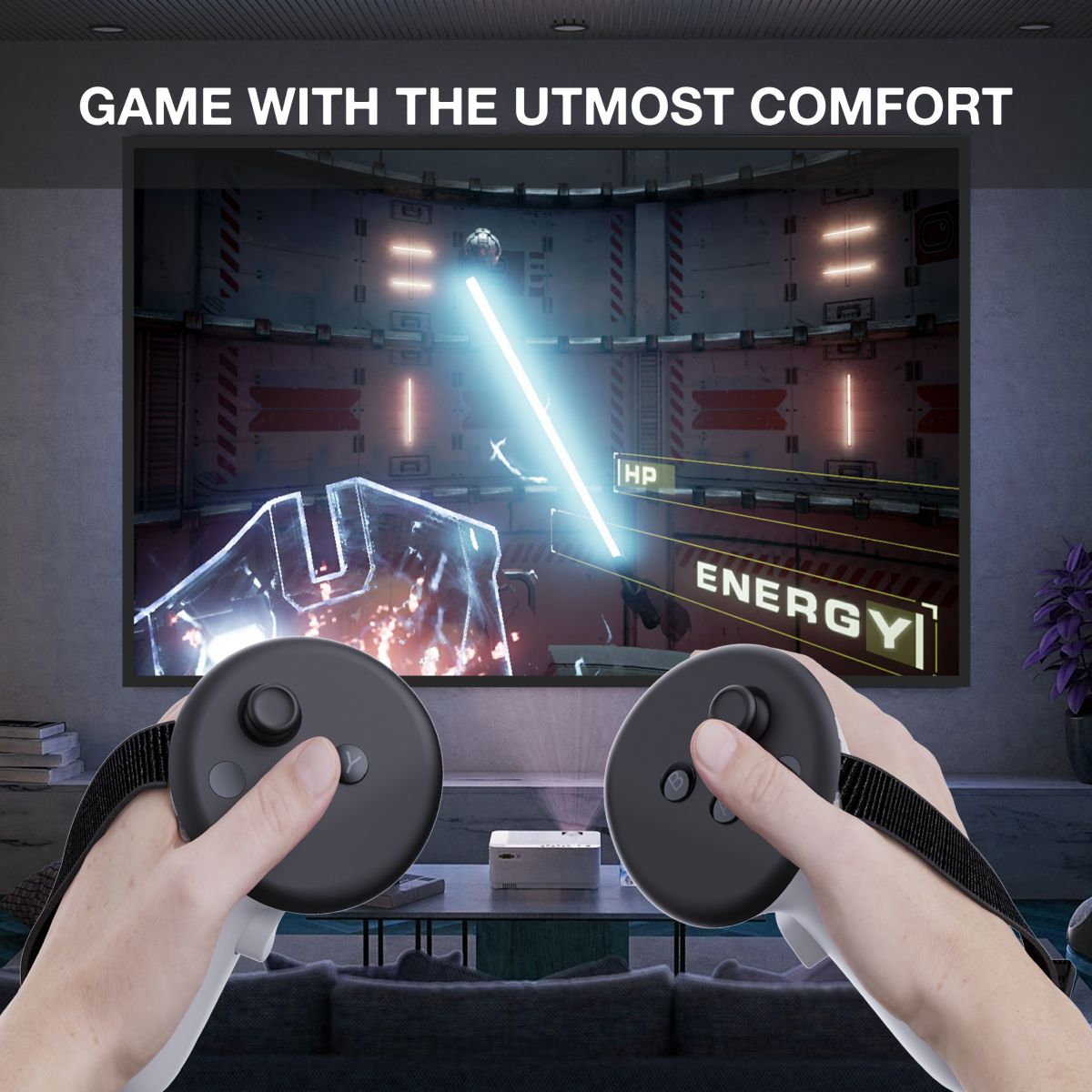 Controller Knuckle Straps (Black)