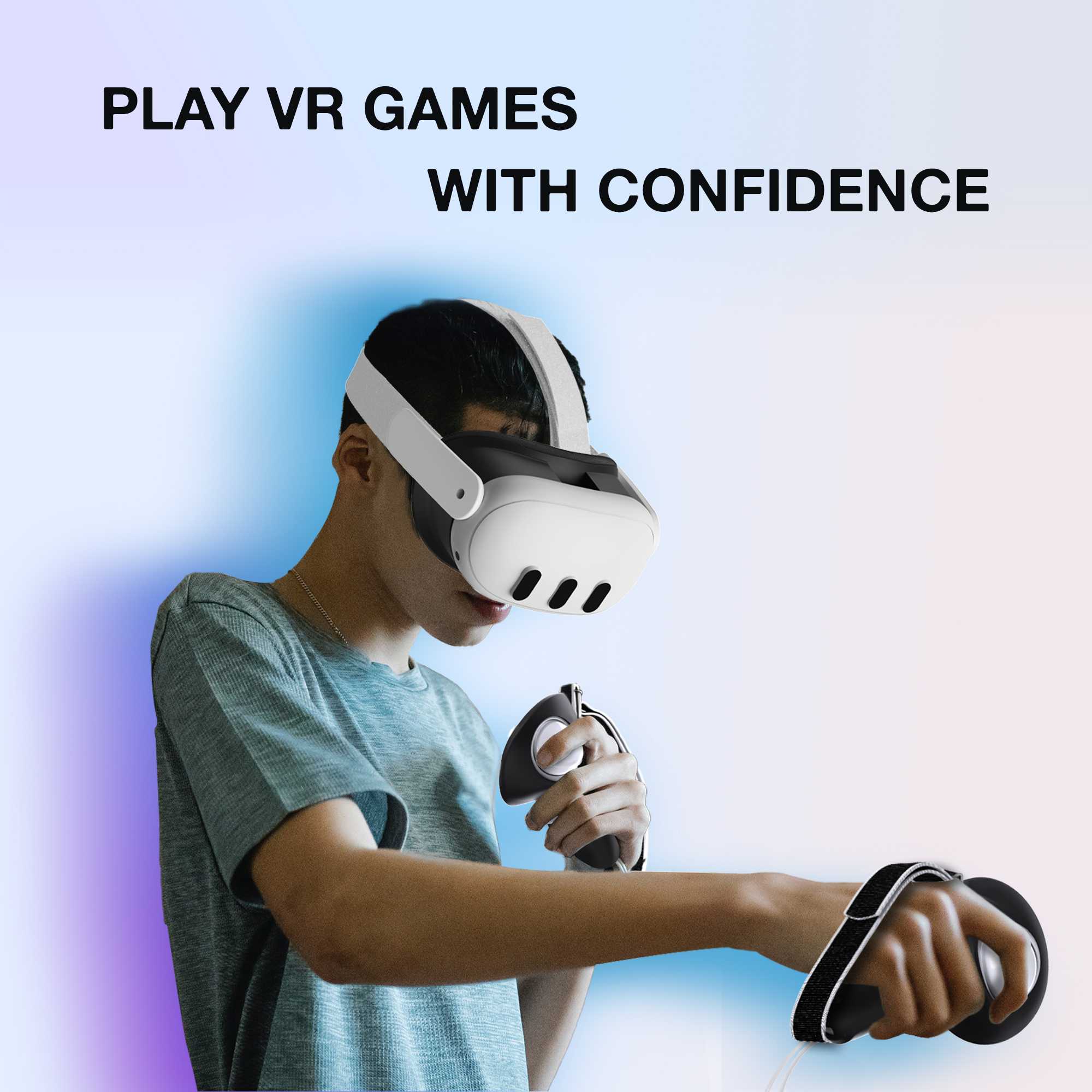 Upgraded VR Controller Grips Cover